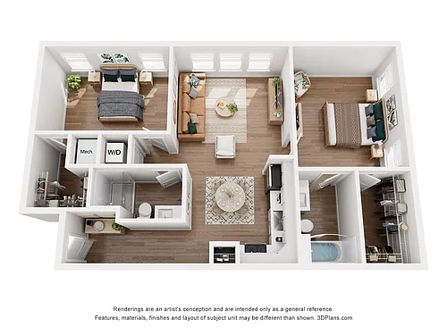 Floor plan B1