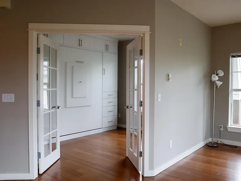 French doors leading to Den or 3rd bedroom