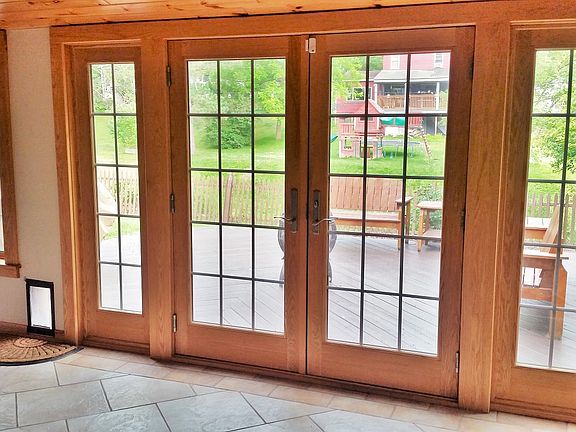 French Doors off Living Room