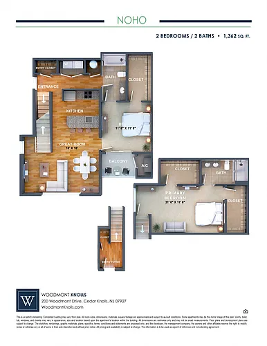 Floor plan Noho
