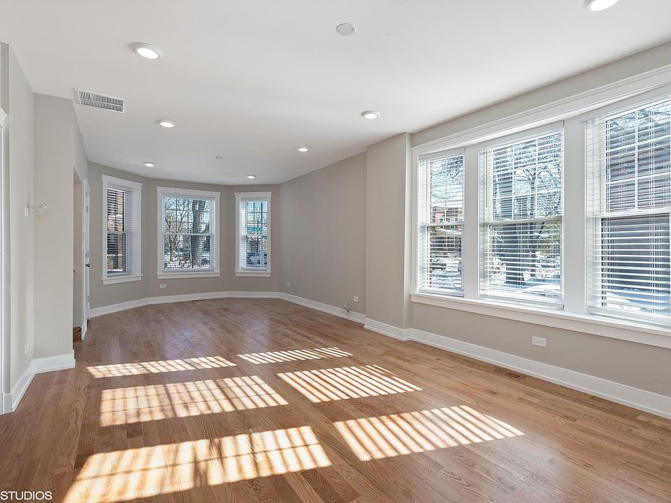 Combined living - dining space.
