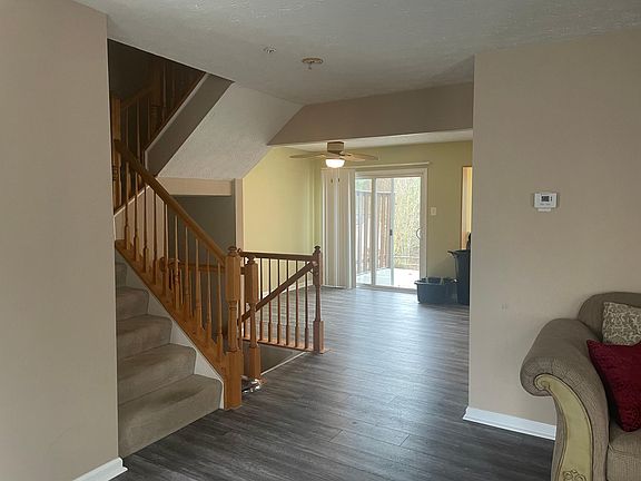Front living room and entry