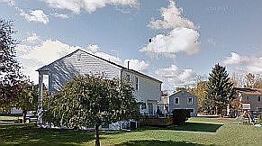Sideview of back yard