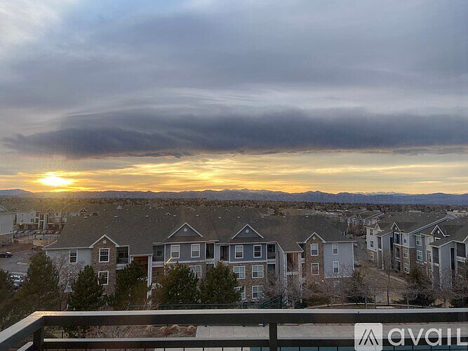 View from private balcony