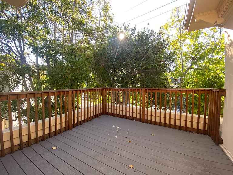 Private balcony