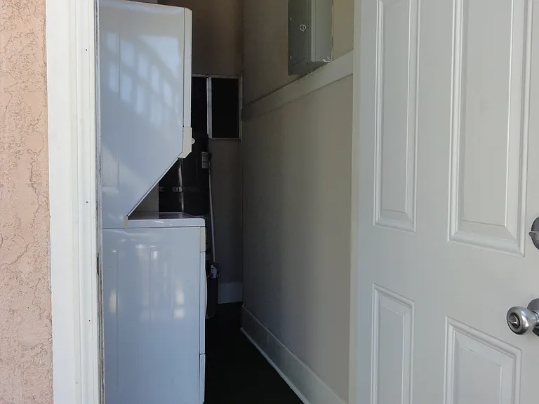 Back entrance