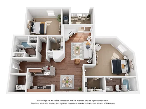 Floor plan Peterson