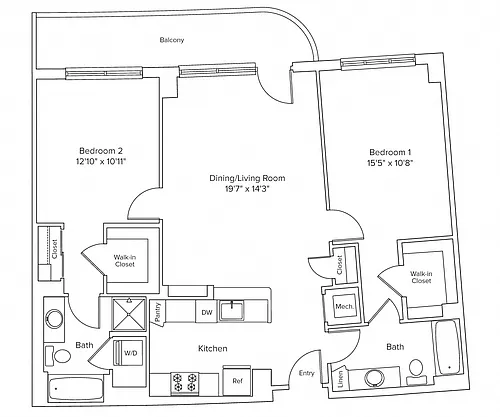 Floor plan B9