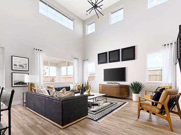 Plan 4 Open Living Room
