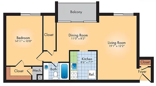 Floor plan A4