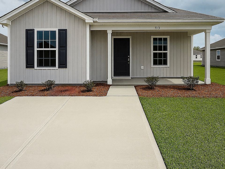 New construction home in organized D.R. Horton community. All new homes. Front porch with storage closet (to left of front door)