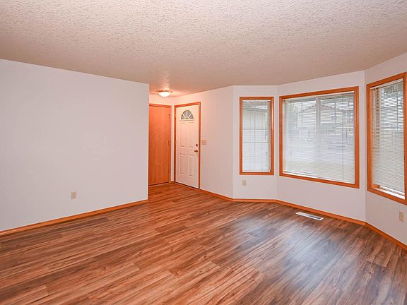 Living room and entry from garage