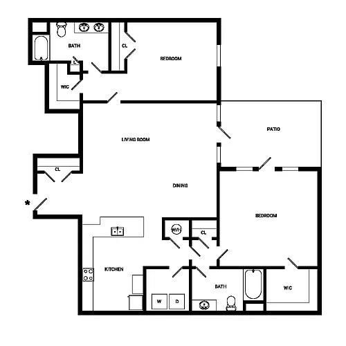 Floor plan Violet