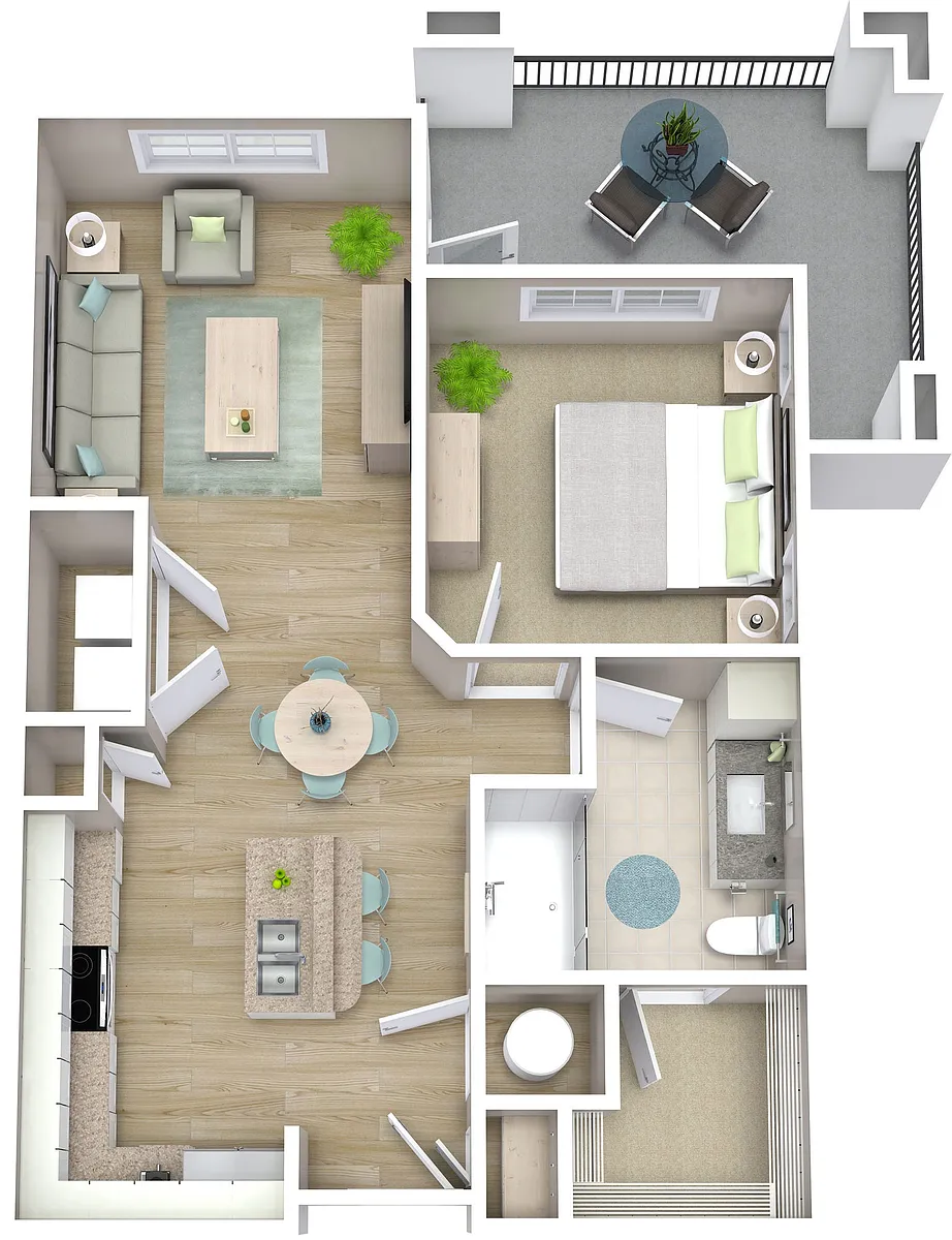 Floor plan A1-ALT