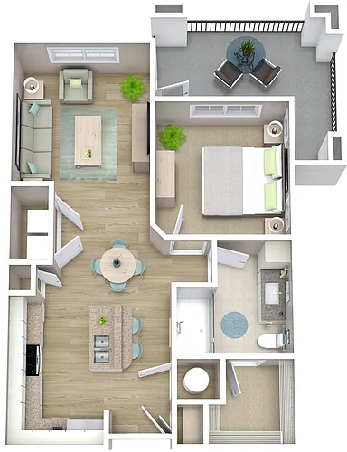 Floor plan A1-ALT