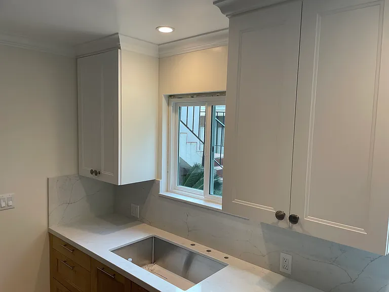 Newly renovated kitchen