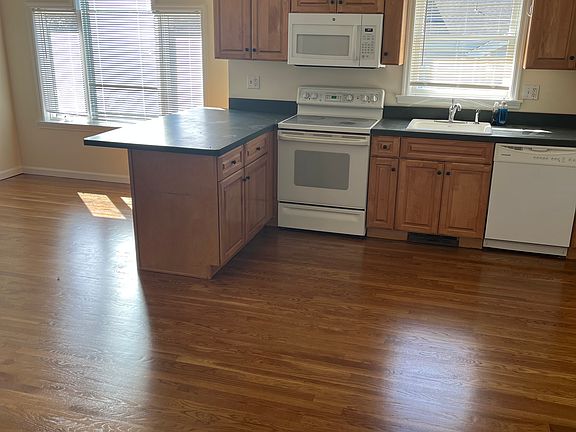 kitchen and dining area