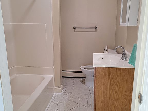 Bathroom with new tiles