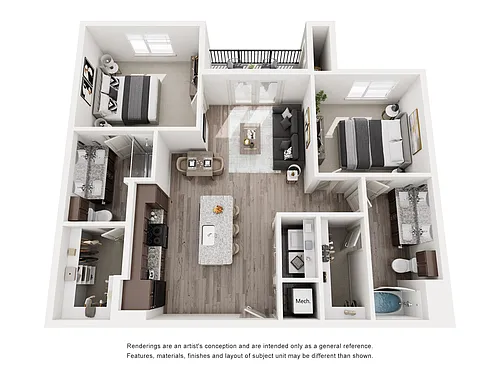 Floor plan B2-50