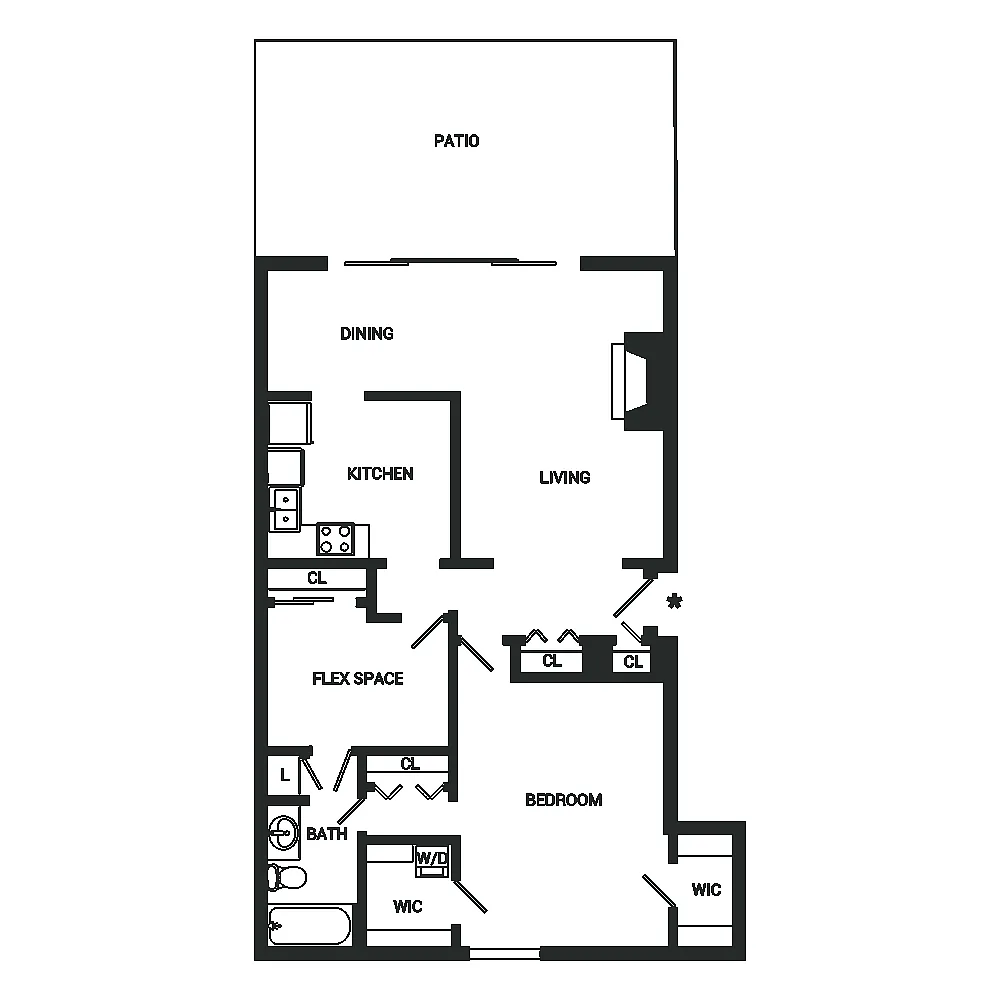 Floor plan Redwood