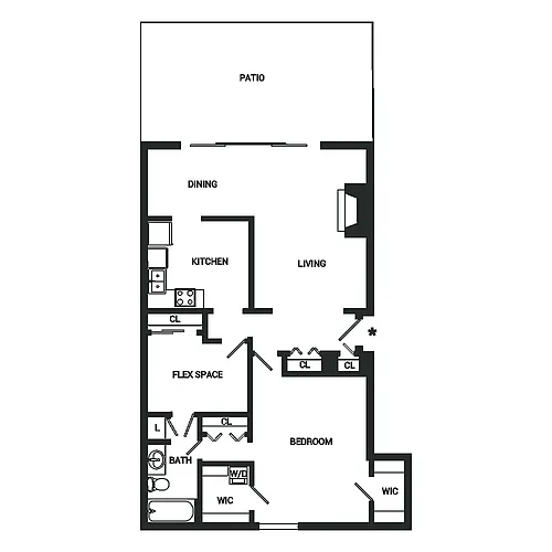 Floor plan Redwood