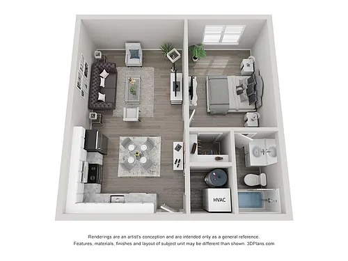 Floor plan 1x1 New 1