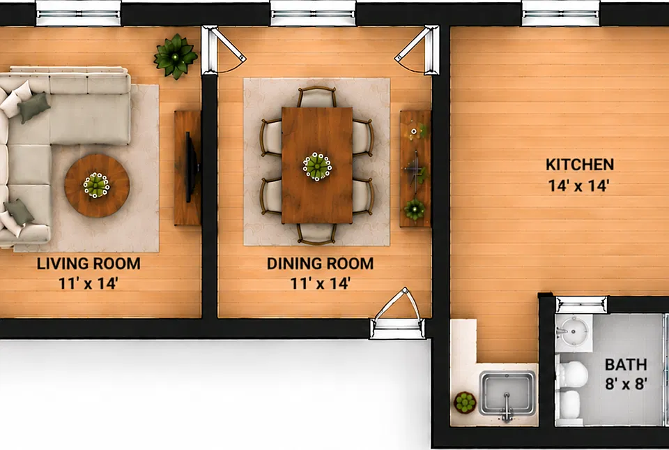 135 W Hancock St #3W