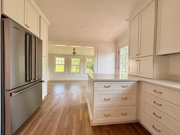 Kitchen looking into Family Room