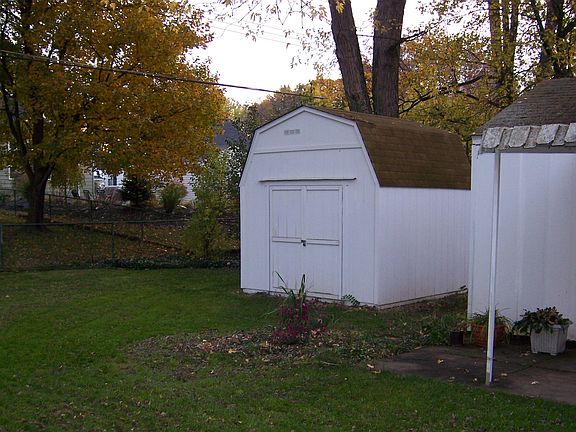 Loft shed for storage