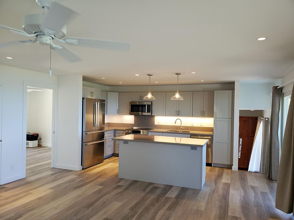 Open concept kitchen