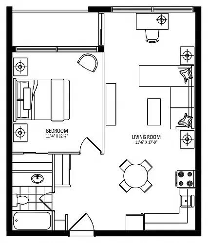 Floor plan 305