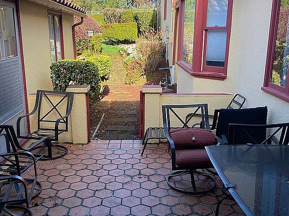 Tile patio