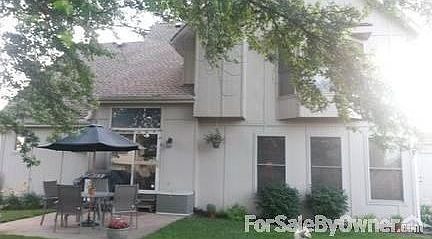 Rear view
						:
						Patio and landscaped