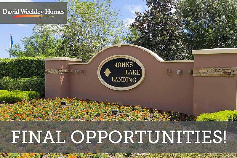 John's Lake Landing Cottage Series by David Weekley Homes in Clermont