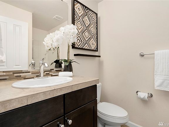 Three-quarter bath on the main floor - perfect for your guests.