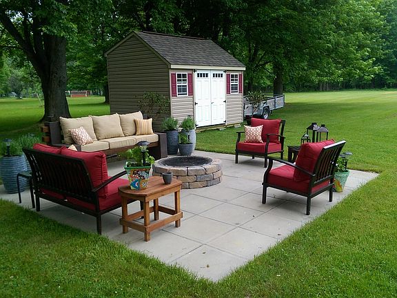 Back patio