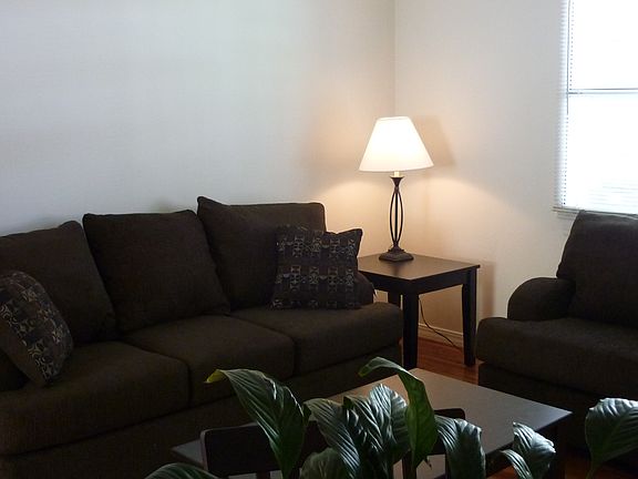 Sofa and chair and coffee table