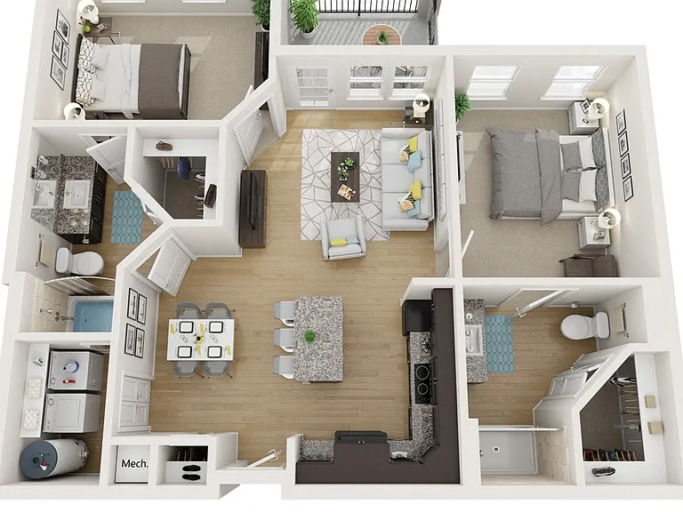 The Oaks on the Lake Upscale 55+ Apartments — Photo 27