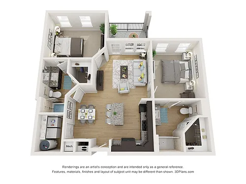 Floor plan Eloise