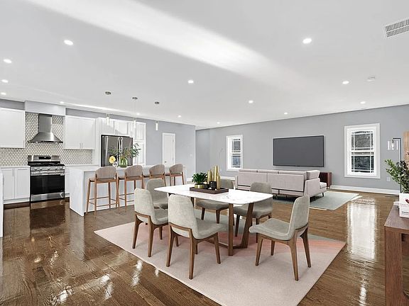 A great example of kitchen, dining and living room. Open concept at its finest!