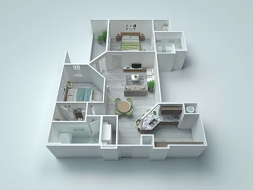 Floor plan B2