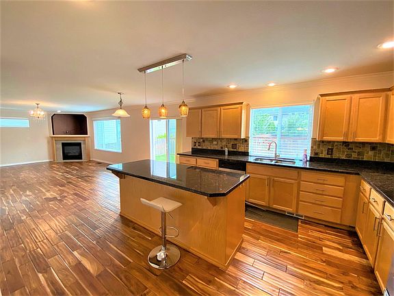 Kitchen and Living Room Open Floor Plan
