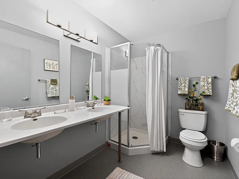 Bathroom with Double Vanity