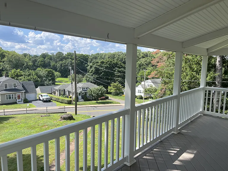 Another porch view. This porch is entered through the living room area.