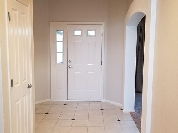 Lovely entryway with office