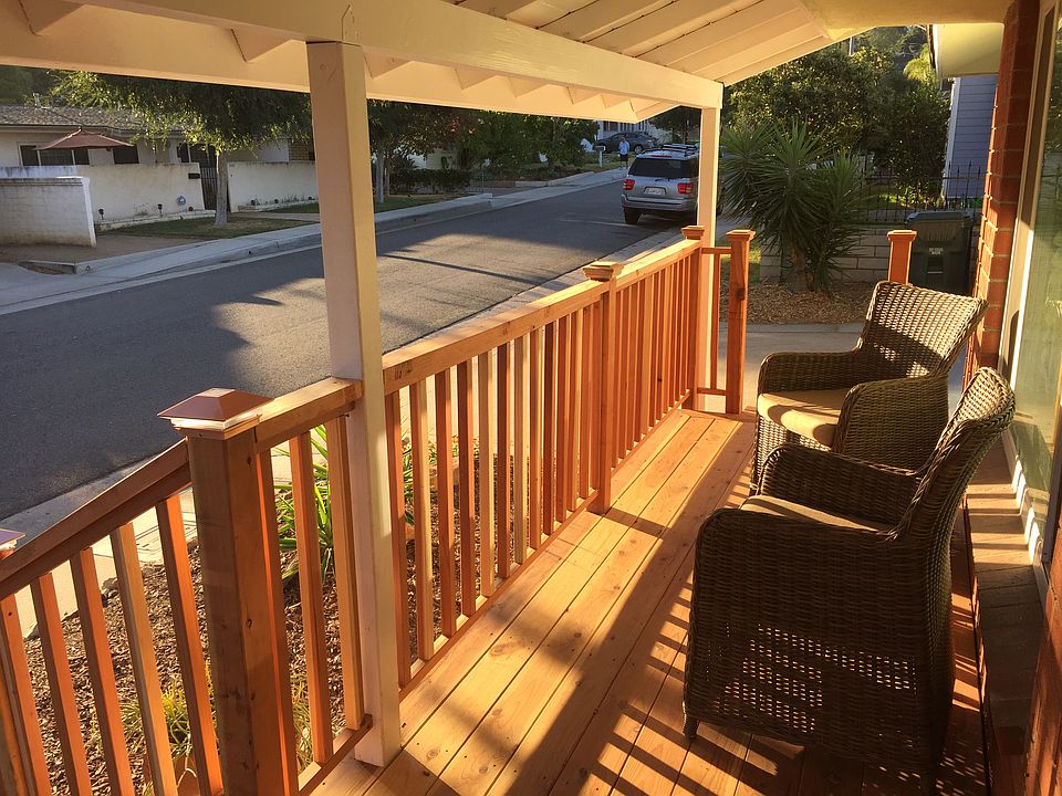 View from front porch