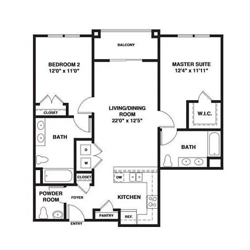 Floor plan Virginia