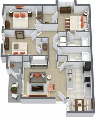 Floor plan THE BRIGHTLY