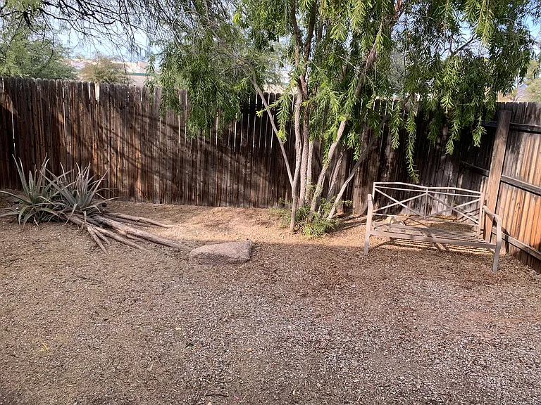 Fenced Backyard