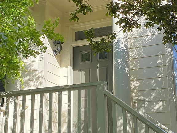 A few stairs to the front door